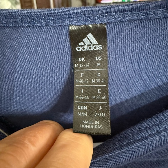 Adidas Navy Athletic Tank - Picture 2 of 2